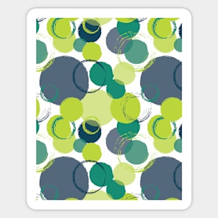 Circle Seamless Pattern 038#001 Sticker